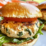 Are you looking for a delicious and healthier alternative to the traditional beef burger? Look no further than the white cheddar and spinach chicken burger! This recipe not only tantalizes your taste buds with its unique flavors but also packs a nutritional punch. Ground chicken serves as the base for these mouth-watering burgers, offering a leaner option without sacrificing flavor or satisfaction. The addition of fresh spinach not only enhances the burger's vibrant color but also provides a wealth of health benefits. Meanwhile, creamy white cheddar cheese creates a delightful contrast in texture that will appeal to cheese lovers everywhere.