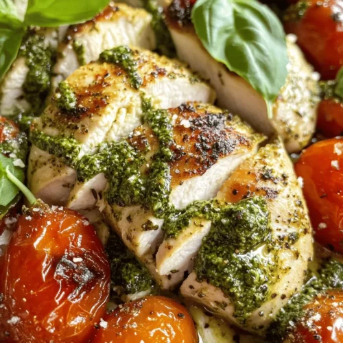 To truly appreciate the magic of Creamy Pesto Chicken with Roasted Tomatoes, it’s essential to explore the key ingredients that come together to create this masterpiece. Each component plays a vital role in achieving the dish's distinctive flavor profile, enriching the overall experience with texture and taste.