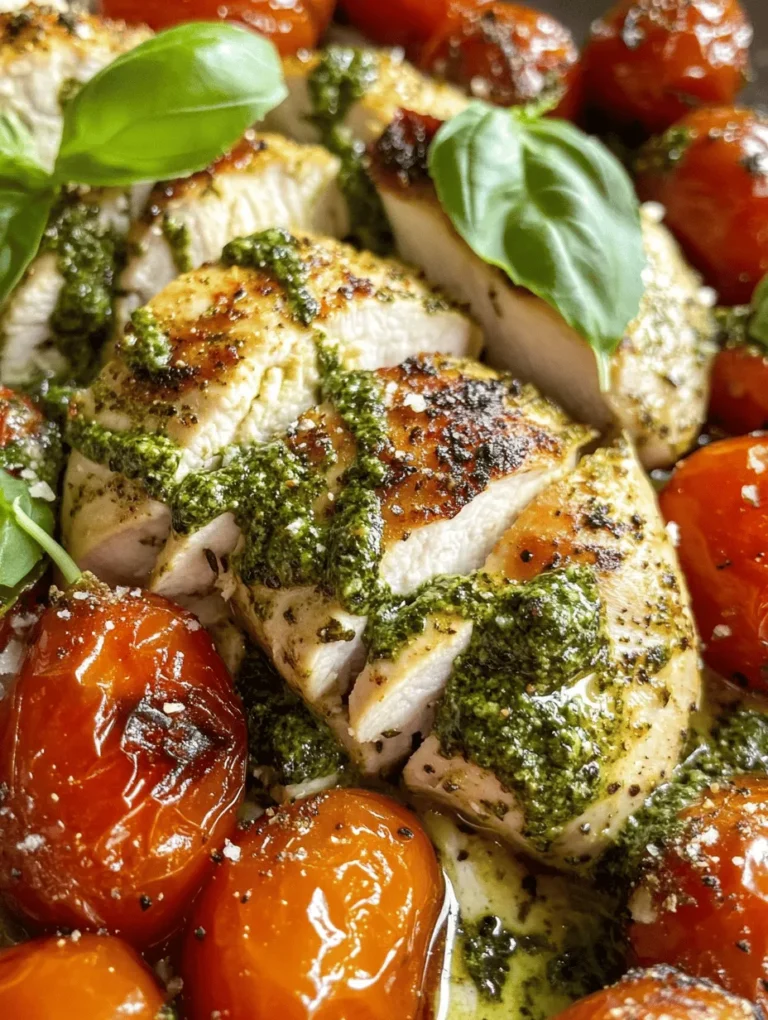 To truly appreciate the magic of Creamy Pesto Chicken with Roasted Tomatoes, it’s essential to explore the key ingredients that come together to create this masterpiece. Each component plays a vital role in achieving the dish's distinctive flavor profile, enriching the overall experience with texture and taste.
