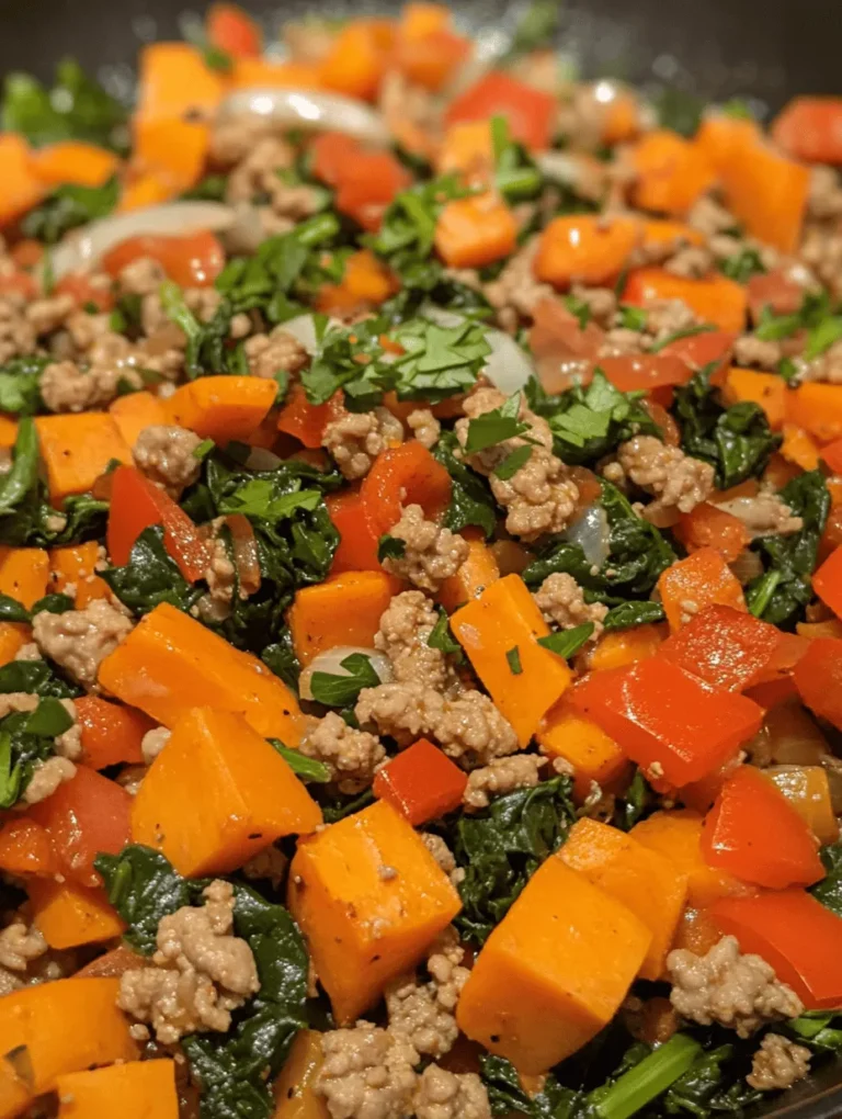 In the realm of quick, nutritious meals, the Ground Turkey Sweet Potato Skillet stands out as a versatile and satisfying option. This one-pan dish is not only easy to prepare but also packed with flavor and wholesome ingredients, making it a favorite among busy families and health-conscious individuals alike. Whether you’re looking for a weeknight dinner solution or a meal prep option for the week ahead, this skillet recipe checks all the boxes.