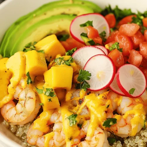 As the temperatures rise and the days grow longer, there’s nothing quite like a light and refreshing meal to capture the essence of warm weather dining. Enter the Shrimp and Avocado Bowls with Mango Salsa & Lime-Chili Sauce—a dish that not only tantalizes the taste buds but also embodies health and vibrancy. This delightful bowl combines succulent shrimp, creamy avocado, and a zesty mango salsa, creating a harmonious balance of flavors and textures that will leave you craving more.