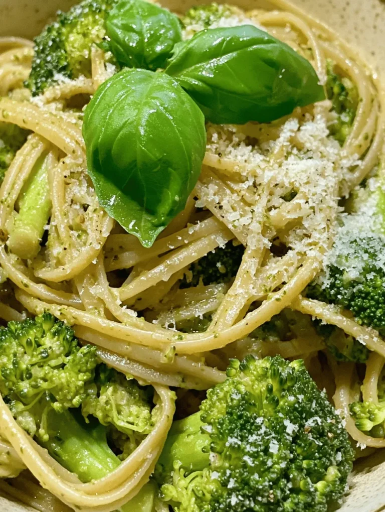 Pasta dishes have long held a beloved place in kitchens around the world, offering comfort, versatility, and endless possibilities for flavor combinations. Whether it’s a classic spaghetti with marinara or a creamy fettuccine Alfredo, pasta can be a satisfying meal option. However, as more people become aware of the importance of healthy eating, there's a growing demand for recipes that not only satisfy cravings but also nourish the body. Enter the Easy Healthy Broccoli Pasta—a dish that embodies this concept beautifully.