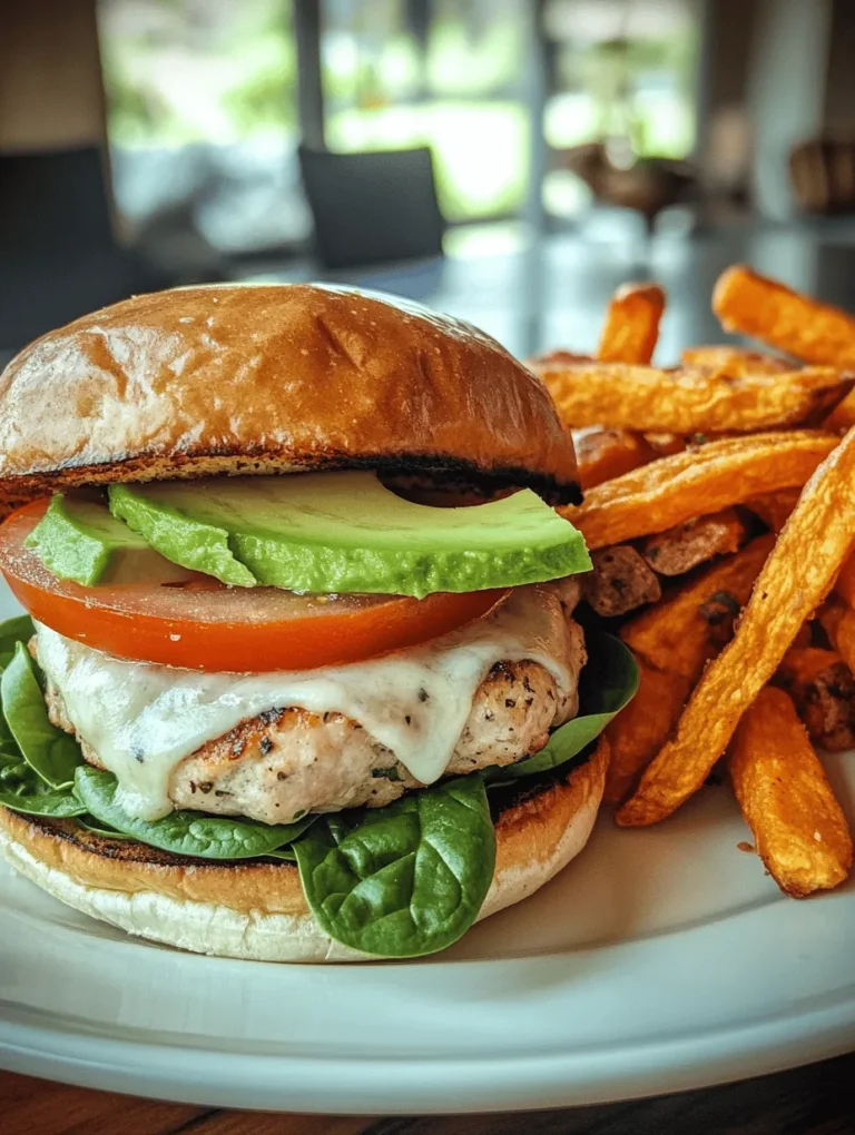 Chicken burgers have surged in popularity as a delicious and healthier alternative to traditional beef burgers. With their juicy texture and adaptability, chicken burgers allow for a variety of flavors and toppings that can satisfy a wide range of palates. Among the many variations, the combination of white cheddar and fresh spinach in these chicken burgers elevates the dish to new culinary heights. This unique blend not only enhances the taste but also appeals to health-conscious eaters and flavor seekers alike.