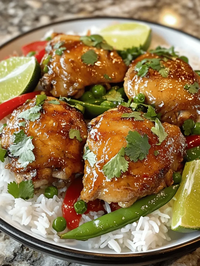 Thai cuisine is renowned for its vibrant flavors and intricate balance between sweet, spicy, and savory elements. With its origins deeply rooted in cultural traditions and local ingredients, Thai food has captured the hearts and palates of food lovers worldwide. One of the standout dishes that exemplifies this harmonious blend is Sweet and Spicy Thai Chicken. This recipe offers a tantalizing combination of flavors that can elevate any meal, whether it’s a quick weeknight dinner or a well-planned gathering with friends and family.