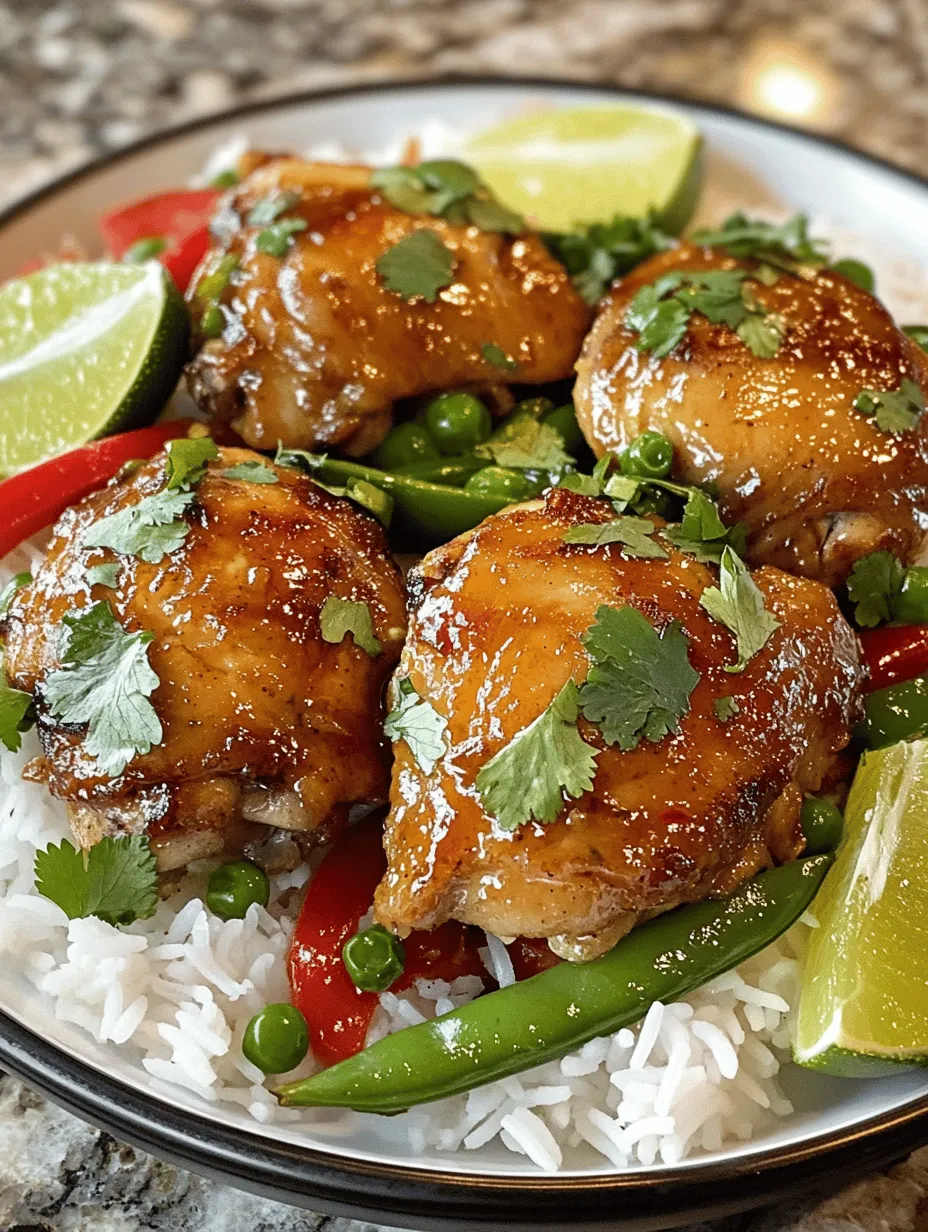 Thai cuisine is renowned for its vibrant flavors and intricate balance between sweet, spicy, and savory elements. With its origins deeply rooted in cultural traditions and local ingredients, Thai food has captured the hearts and palates of food lovers worldwide. One of the standout dishes that exemplifies this harmonious blend is Sweet and Spicy Thai Chicken. This recipe offers a tantalizing combination of flavors that can elevate any meal, whether it’s a quick weeknight dinner or a well-planned gathering with friends and family.