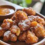 Apple Fritter Bites are a delightful twist on the classic apple fritter, capturing the beloved flavors of fresh apples enveloped in a light and fluffy batter. These bite-sized dessert morsels offer a comforting taste of fall, making them an ideal treat for a variety of occasions. Whether you're hosting a family gathering, throwing a festive get-together, or simply indulging in a cozy night at home, these little gems are sure to please.