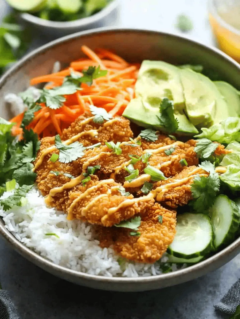 At the heart of every great Bang Bang Chicken Bowl is the chicken itself. Boneless, skinless chicken breasts are the preferred choice for this recipe due to their lean protein content and versatility. They are easy to cook and absorb flavors well, making them ideal for marinating.
