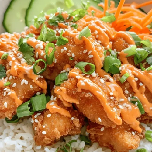Welcome to the world of the Bang Bang Chicken Bowl, a dish that has captured the hearts and palates of food lovers everywhere. This vibrant and flavorful bowl combines crispy, tender chicken with an array of fresh vegetables, all drizzled with a creamy, spicy sauce that brings it all together. With its delightful contrast of textures and flavors, the Bang Bang Chicken Bowl is not just a meal; it's an experience that can elevate any dining occasion.