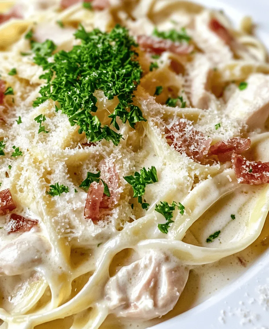 The choice of pasta is crucial when making Chicken Carbonara. While traditional recipes often call for spaghetti, we recommend using fettuccine for a heartier bite. Fettuccine's wider surface area allows it to hold more sauce, ensuring that every bite is rich and flavorful. However, if you prefer spaghetti, feel free to stick with this classic choice.