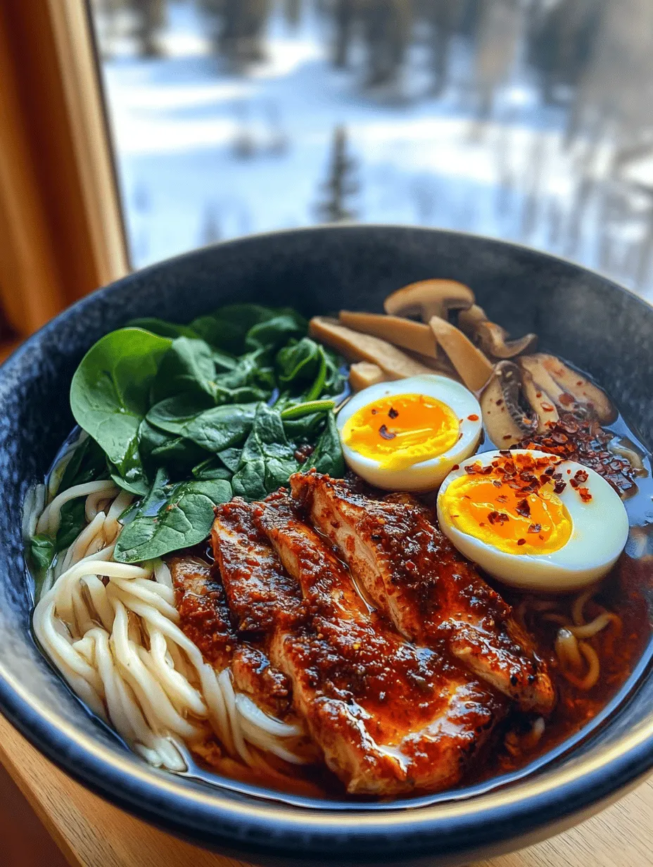 Every great recipe begins with high-quality ingredients, and our Fiery Chicken Ramen with Creamy Garlic Sauce is no exception. Let's take a closer look at the key components that elevate this dish from ordinary to extraordinary.