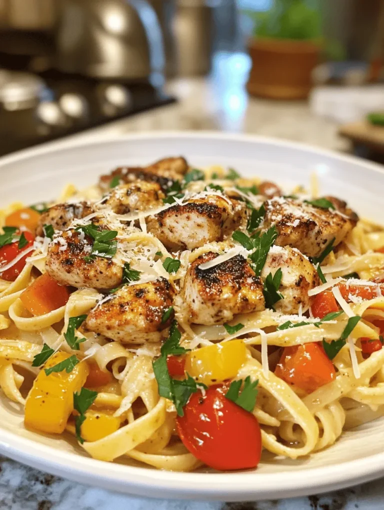 Creamy Cajun Chicken Pasta is a delightful dish that marries the rich, bold flavors of Cajun cuisine with the comforting essence of pasta. This recipe is a testament to the culinary creativity that stems from the vibrant culture of Louisiana, where Cajun cooking originated. With its smoky spices, tender chicken, and a luscious creamy sauce, this dish captures the essence of comfort food while also offering a tantalizing burst of flavor that excites the taste buds.