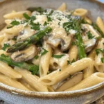If you're searching for a meal that strikes the perfect balance between indulgence and ease of preparation, look no further than Creamy Mushroom and Asparagus Chicken Penne. This delightful dish combines tender chicken, fresh vegetables, and a luscious creamy sauce, enveloping penne pasta in a symphony of flavors. It's perfect for busy weeknights when you want something hearty yet uncomplicated, but it also shines at special occasions where you wish to impress your guests with a gourmet touch.