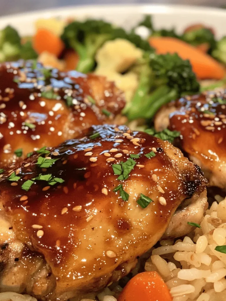 Welcome to the delicious world of one-pan cooking, where convenience meets flavor! Today, we’re diving into a recipe that perfectly embodies this philosophy: One-Pan Honey BBQ Chicken Rice. This dish is not only a feast for the senses but also a savior for busy weeknights when time is of the essence and cleanup needs to be minimal. Imagine succulent chicken thighs glazed in a sticky honey BBQ sauce, served over fluffy rice and vibrant vegetables—all cooked in a single pan. It’s a harmonious blend of sweet and smoky flavors that’ll leave your taste buds dancing and your family asking for seconds.