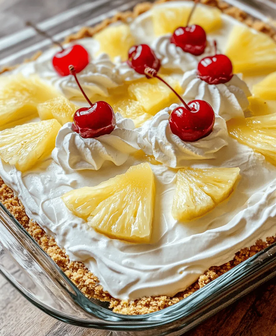 As the days grow warmer and the sun shines brighter, there's nothing quite as satisfying as a refreshing dessert that requires minimal effort and time in the kitchen. Enter no-bake desserts—a delightful answer for anyone looking to indulge their sweet tooth without the hassle of preheating the oven. These treats are particularly popular in the summer months when the heat can make traditional baking feel like a chore. One such irresistible no-bake option is the Tropical Delight: No Bake Pineapple Cream Dessert.