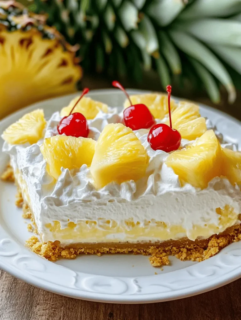 As the days grow warmer and the sun shines brighter, there's nothing quite as satisfying as a refreshing dessert that requires minimal effort and time in the kitchen. Enter no-bake desserts—a delightful answer for anyone looking to indulge their sweet tooth without the hassle of preheating the oven. These treats are particularly popular in the summer months when the heat can make traditional baking feel like a chore. One such irresistible no-bake option is the Tropical Delight: No Bake Pineapple Cream Dessert.
