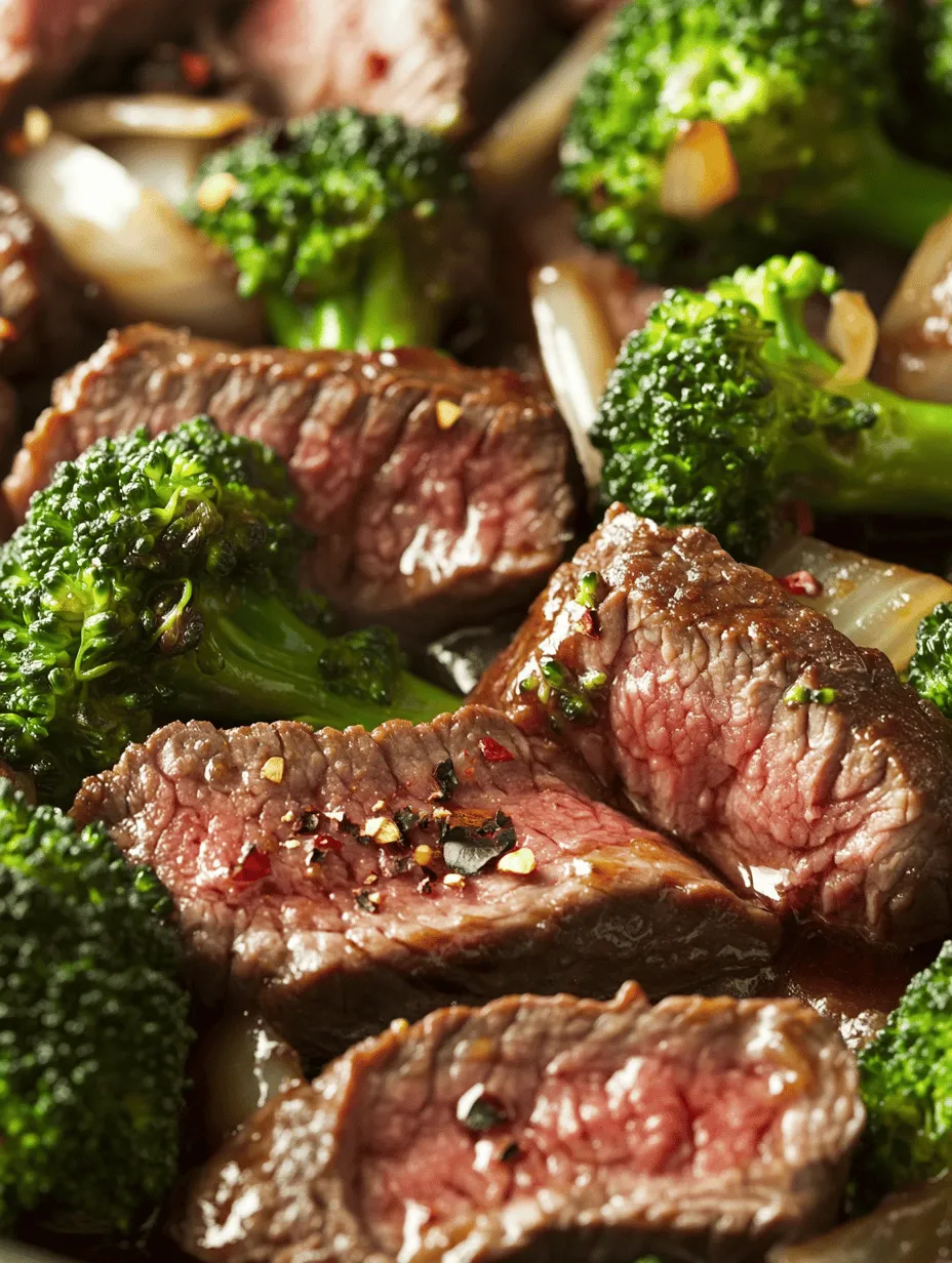 Beef and broccoli is not just a dish; it's a culinary staple that encapsulates the heart of Chinese cuisine. Originating from the vibrant streets of China, this stir-fry has transcended borders and become a beloved favorite in homes and restaurants worldwide. Its allure lies in the harmonious blend of tender beef and crisp broccoli, all enveloped in a savory sauce that tantalizes the taste buds. The balance of flavors and textures in this dish is paramount; the rich umami of the beef complements the freshness of the broccoli, creating a delightful experience in every bite.
