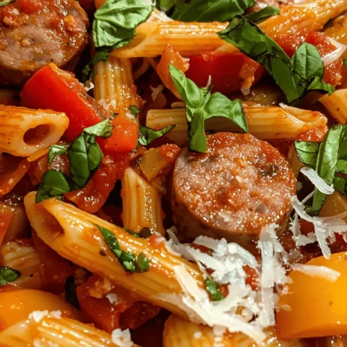 Are you searching for a delicious, hearty meal that’s quick to prepare and packed with flavor? Look no further than Spicy Chicken Sausage Pasta Fiesta. This delightful dish is not just a feast for the eyes; it's a celebration of bold flavors that come together effortlessly, making it perfect for weeknight dinners or gatherings with family and friends. With the fusion of spices, savory chicken sausage, and vibrant vegetables, this pasta dish offers a culinary experience that tantalizes the taste buds while keeping your health in check.