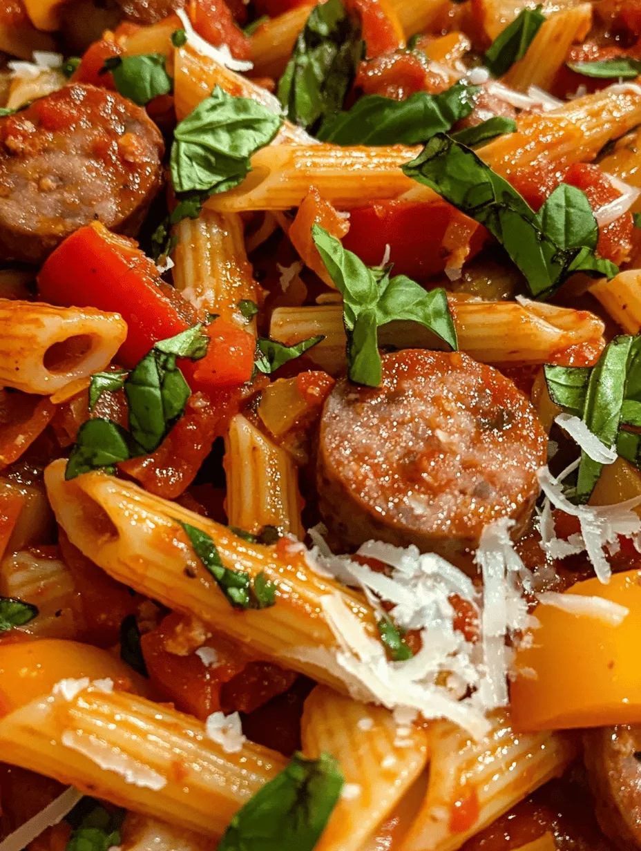 Are you searching for a delicious, hearty meal that’s quick to prepare and packed with flavor? Look no further than Spicy Chicken Sausage Pasta Fiesta. This delightful dish is not just a feast for the eyes; it's a celebration of bold flavors that come together effortlessly, making it perfect for weeknight dinners or gatherings with family and friends. With the fusion of spices, savory chicken sausage, and vibrant vegetables, this pasta dish offers a culinary experience that tantalizes the taste buds while keeping your health in check.