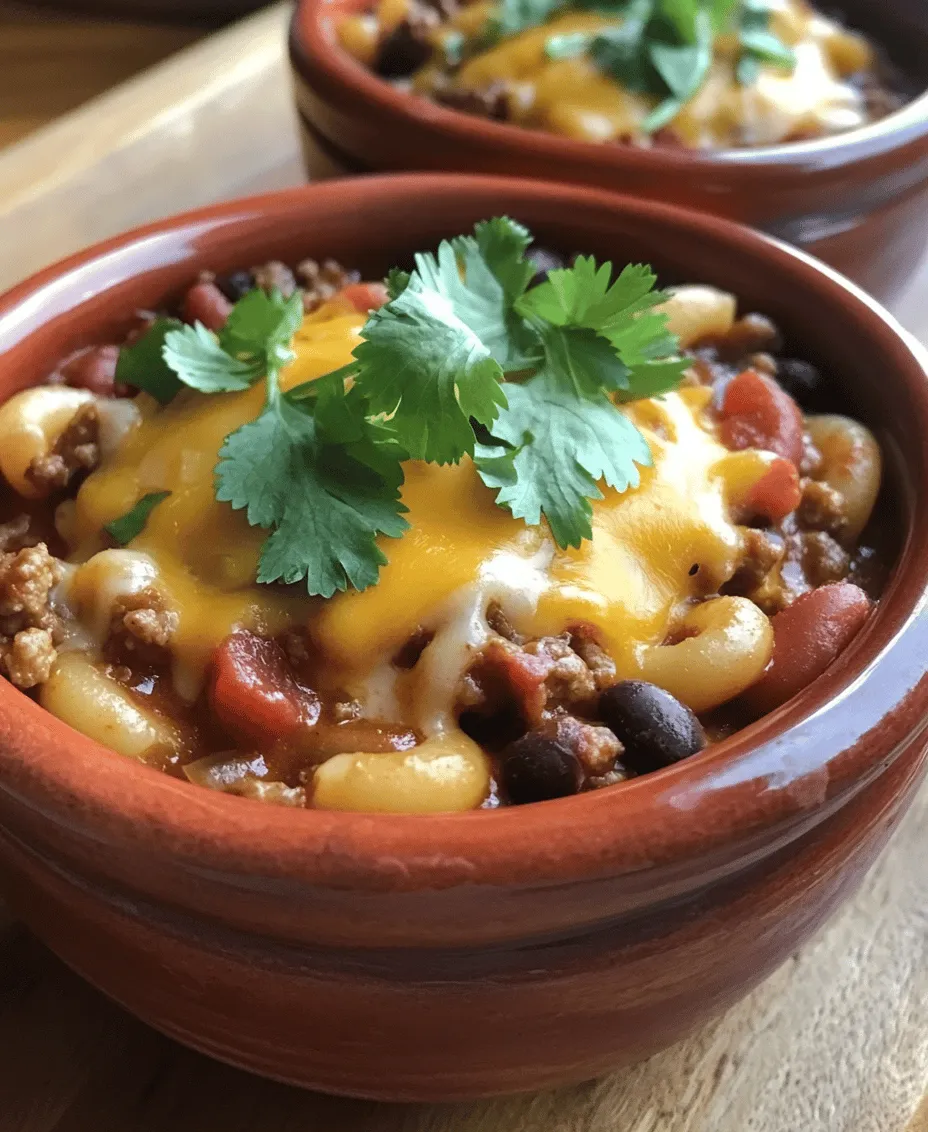 If you're seeking a dish that embodies comfort, warmth, and a kick of flavor, look no further than Spicy Chili Mac Attack. This delightful fusion of classic macaroni and cheese with hearty chili is a dish that can satisfy both your hunger and your taste buds. With its creamy, cheesy base complemented by a medley of spices and hearty ingredients, this recipe stands out as a family favorite for both casual weeknight dinners and festive gatherings.