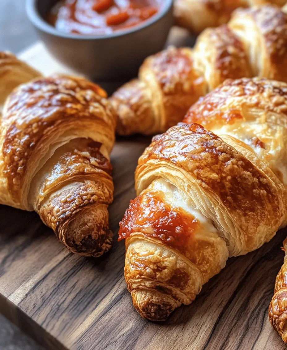 If you're on the lookout for a delectable snack or appetizer that combines convenience with comfort, look no further than Mozzarella Pepperoni Croissant Rolls. These scrumptious bites perfectly marry the flaky, buttery goodness of croissant dough with the ooey-gooeyness of melted mozzarella cheese and the savory, spicy notes of pepperoni. Whether you're hosting a gathering, enjoying a cozy movie night at home, or simply need a quick meal, these rolls are sure to satisfy your cravings.