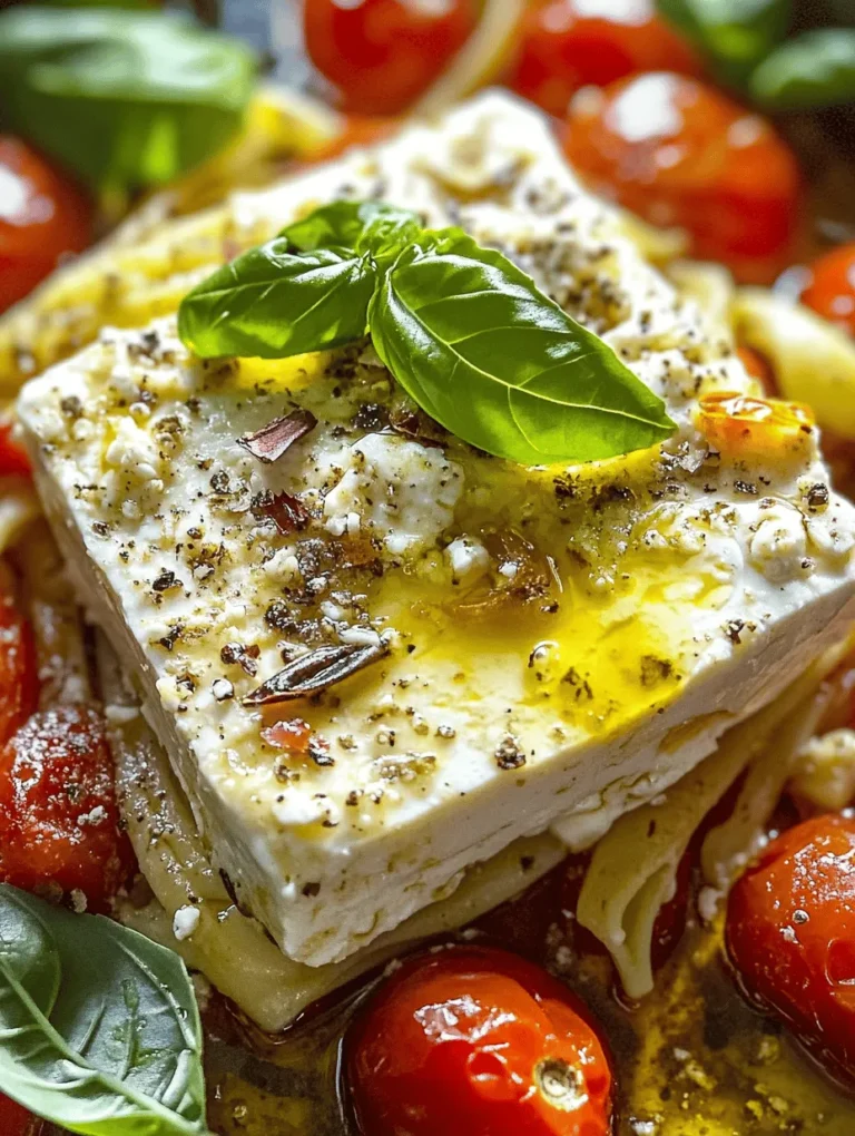 If you're on the lookout for a new favorite dish that combines simplicity with irresistible flavor, look no further than baked feta pasta. This delightful recipe has taken the culinary world by storm, becoming a go-to meal for busy weeknights and casual gatherings alike. The secret to its popularity lies in its ease of preparation and the comforting warmth it brings to the table. With its creamy feta, sweet roasted tomatoes, and al dente pasta, this dish captures the essence of home-cooked goodness, making it perfect for sharing with loved ones.