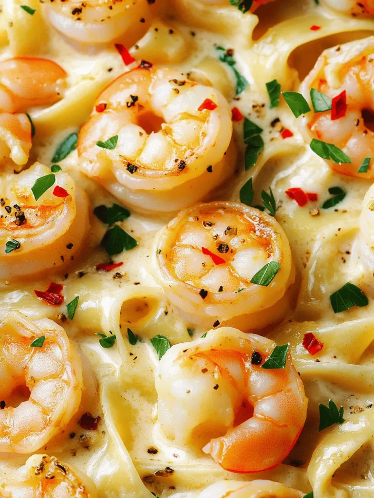 One of the standout features of creamy garlic shrimp pasta is its luxurious sauce. The combination of heavy cream and Parmesan cheese creates a velvety texture that clings beautifully to the pasta, while the garlic infuses the dish with an irresistible aroma. This creamy sauce is the perfect canvas for the shrimp, which adds both flavor and protein, making the dish satisfying and complete.
