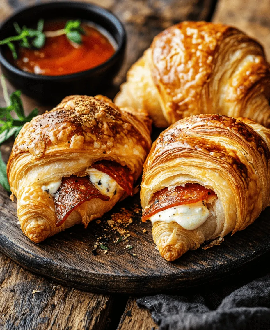 The world of snacks and appetizers is rich and diverse, but few can rival the deliciousness of mozzarella pepperoni croissant rolls. This irresistible recipe combines the flaky, buttery goodness of croissant dough with the savory flavors of mozzarella cheese and pepperoni, creating a delightful treat perfect for any occasion. Whether you are hosting a party, prepping for game day, or simply indulging in a personal snack, these croissant rolls are sure to impress. Their enticing aroma and mouthwatering taste will have you reaching for more, and the best part? They are incredibly easy to make and require minimal prep time.