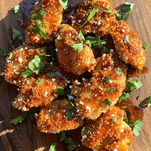 If you're on the hunt for a dish that beautifully marries savory, sweet, and spicy flavors, look no further than Crispy Hot Honey Feta Chicken. This mouthwatering recipe stands out in the crowded world of chicken dishes, not only for its irresistible taste but also for its stunning presentation. The combination of crispy chicken thighs coated in a fragrant blend of spices, topped with tangy feta cheese and drizzled with hot honey, creates a culinary experience that is both comforting and exciting.