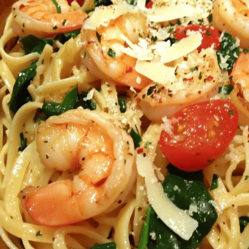 Looking for a dish that perfectly balances refreshing flavors with a hint of indulgence? Look no further than Zesty Lemon Garlic Shrimp Pasta. This delightful meal combines succulent shrimp, al dente pasta, and aromatic garlic, all brought together with a burst of bright lemon. The result is a dish that is not only incredibly flavorful but also feels light and invigorating, making it the ideal option for any dinner table.