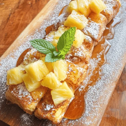 French toast is a beloved breakfast staple, cherished for its comforting, custardy texture and delightful sweetness. However, if you're searching for a way to elevate this classic dish, look no further than Hawaiian Roll French Toast. This innovative recipe takes the familiar French toast concept and infuses it with the unique flavor profile of sweet, fluffy Hawaiian rolls, creating a dish that is perfect for brunch gatherings or special breakfast occasions.