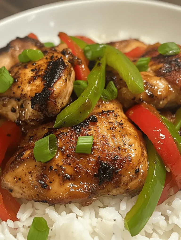 When it comes to Asian cuisine, few dishes can rival the bold and enticing flavors of Spicy Black Pepper Chicken. This dish is a true celebration of spice, aroma, and texture that is sure to satisfy both your palate and your hunger. Combining juicy pieces of chicken with a robust blend of spices, this stir-fry dish delivers an unforgettable experience for spice lovers and culinary adventurers alike.