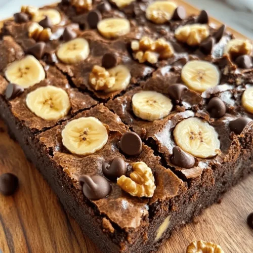 There’s something incredibly satisfying about the art of baking—especially when it involves combining classic recipes to create unique desserts that elevate our culinary experiences. One such delightful concoction is the Banana Bread Brownies. This innovative treat marries the beloved moistness of banana bread with the rich, fudgy decadence of brownies, offering a taste sensation that is simply irresistible.