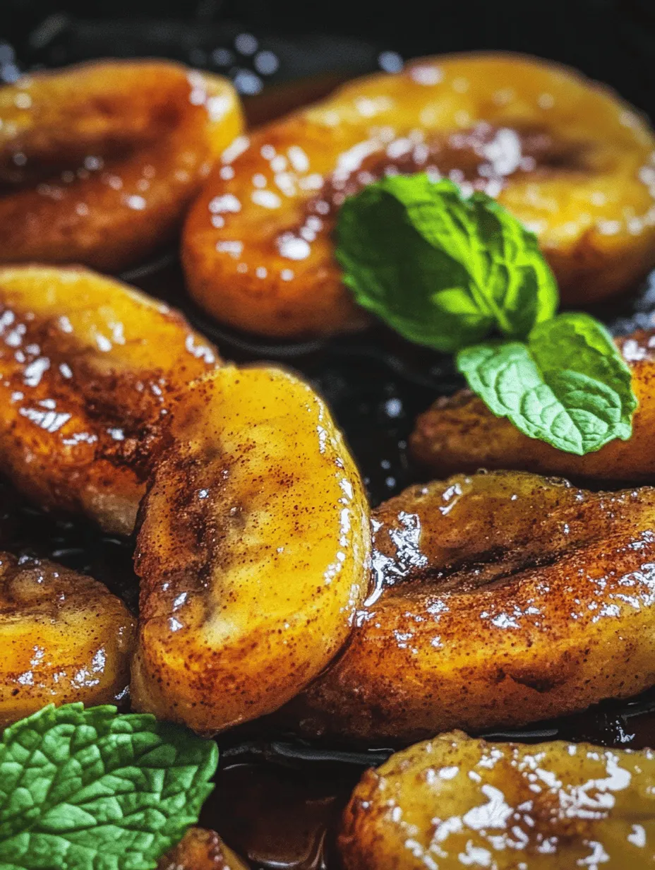 There’s something undeniably comforting about the aroma of cinnamon wafting through the kitchen, mingling with the sweet, tropical scent of ripe bananas. Sweet & Spicy Pan Fried Cinnamon Bananas is more than just a dish; it’s an experience that captures the essence of warmth and nostalgia in every bite. This delightful recipe showcases the perfect balance of flavors—the natural sweetness of bananas, the warmth of cinnamon, and a touch of spice that elevates the dish to new heights. Whether you’re serving it as a decadent breakfast, a delightful snack, or a sumptuous dessert, this dish is versatile enough to fit any occasion.