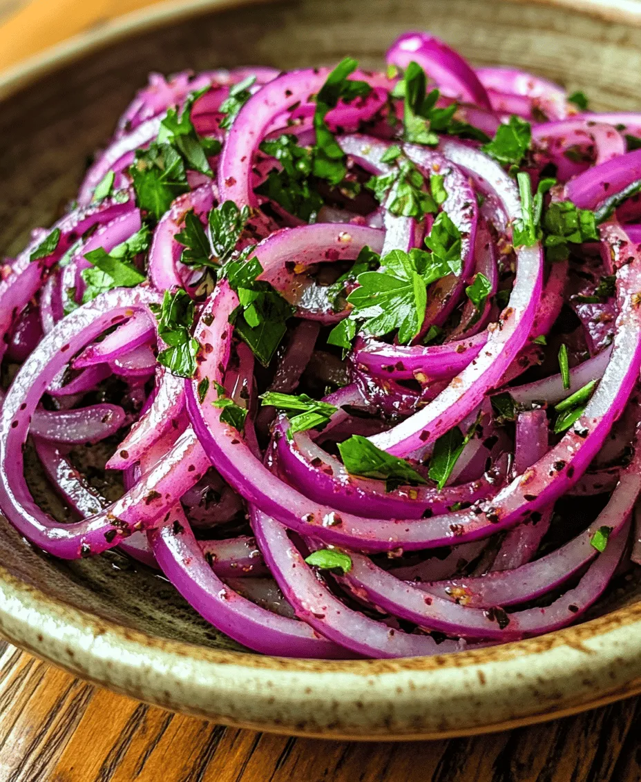 If you're looking to elevate your meals with a burst of flavor, zesty sumac onions are the perfect solution. This recipe combines the sharpness of red onions with the tangy, citrusy notes of sumac, creating a condiment that transforms ordinary dishes into extraordinary culinary experiences. Whether you're serving them alongside grilled meats, tossing them into salads, or using them as a topping for sandwiches, zesty sumac onions add a delightful punch that tantalizes the taste buds.