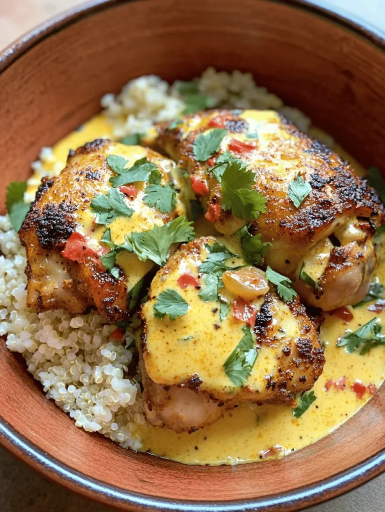 Spicy Brazilian Coconut Chicken is a dish that truly captures the essence of Brazilian cuisine, known for its vibrant flavors and rich cultural heritage. With roots deeply embedded in the tropical landscapes of Brazil, this dish combines the creamy richness of coconut milk with a medley of aromatic spices and fresh herbs, resulting in a culinary experience that is both comforting and exciting. Originating from a country famous for its diverse culinary landscape, this recipe is a reflection of the Brazilian spirit—bold, colorful, and full of life.