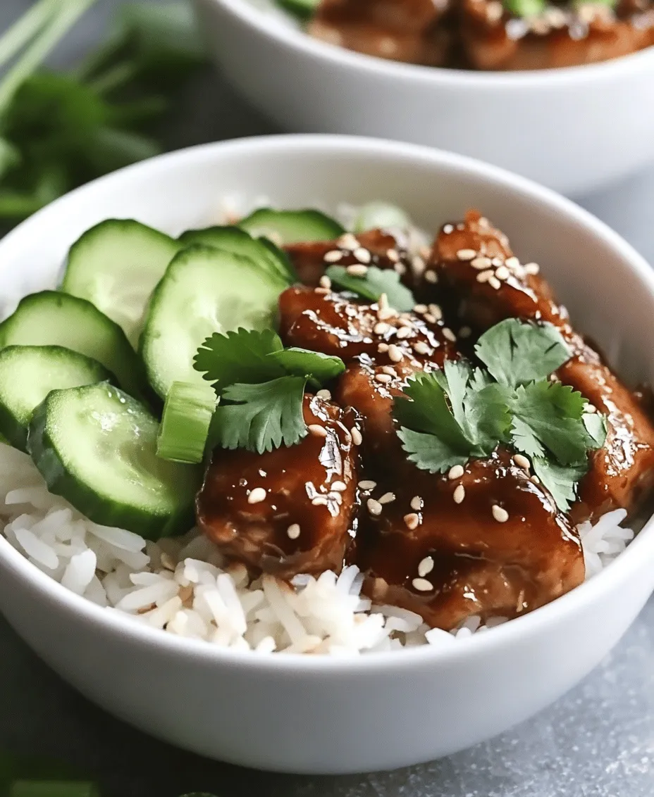 The marinade is a crucial component of Sticky Chicken Rice Bowls, transforming ordinary chicken into an explosion of flavor. Let’s break down the key ingredients: