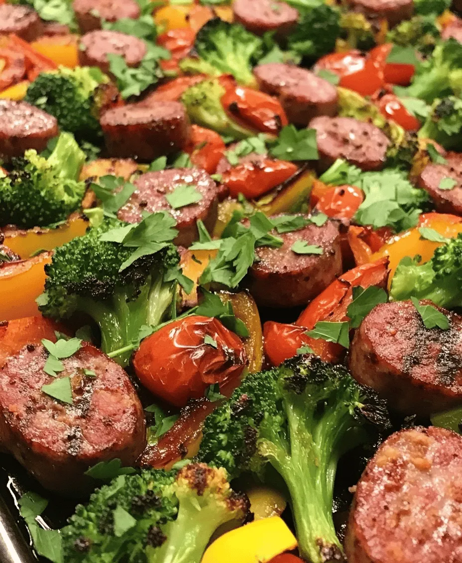 In the fast-paced world we live in today, finding time to prepare healthy, delicious meals can often feel like a daunting task. Enter the Sizzling Sheet Pan Sausage & Veggies—a perfect solution for those busy weeknights when you want to serve something nutritious without spending hours in the kitchen. This dish brings together the hearty flavors of smoked sausage with a colorful medley of fresh vegetables, creating a meal that's not only satisfying but also visually appealing.