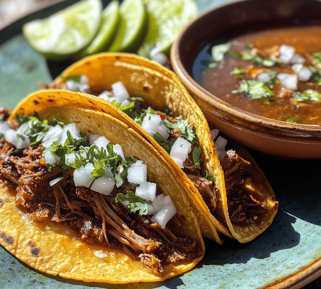 To create a truly unforgettable Birria Bliss Taco, the process begins with the careful sautéing of aromatics. Onions play a crucial role in this step; when you cook them, they undergo a transformation that adds depth and sweetness to the dish. Start by heating a splash of oil in a large pot over medium heat. Add finely chopped onions and cook until they become translucent, about 5-7 minutes. This initial step is not just about softening the onions; it’s about building a foundation of flavor that will enhance the entire dish.