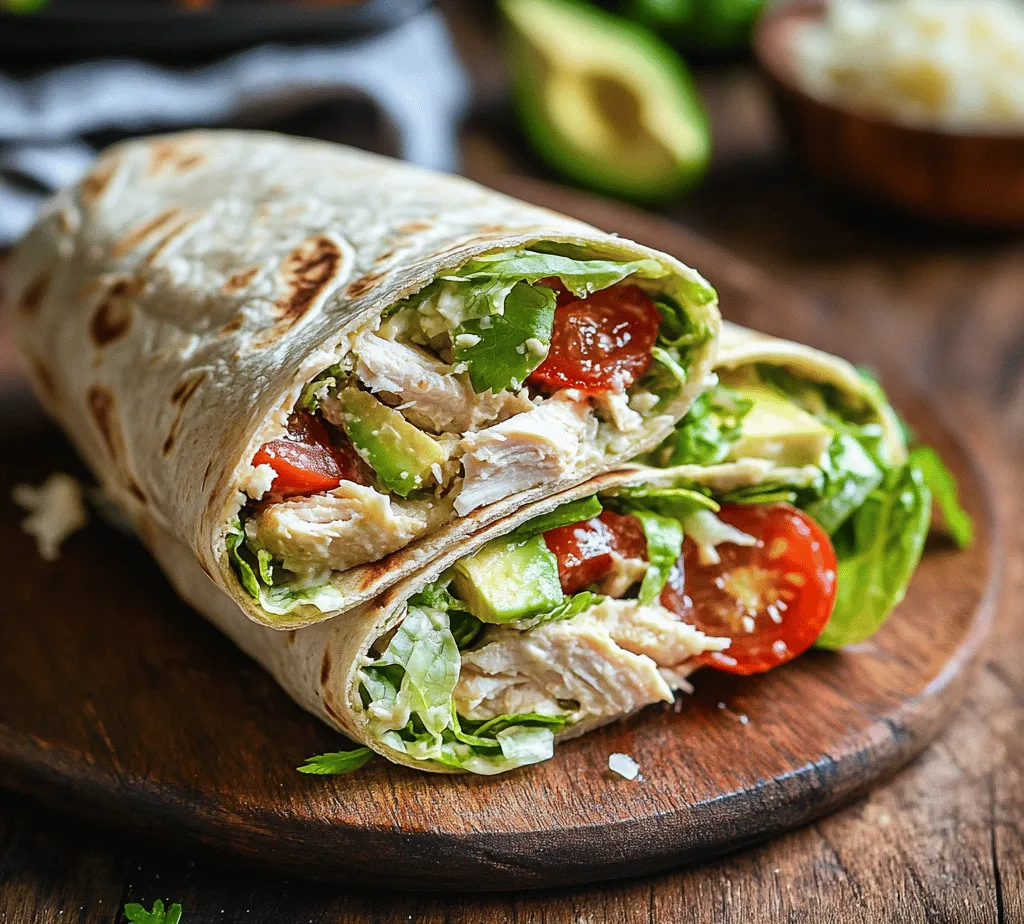 To create the Ultimate Chicken Caesar Wraps, we’ll be using a selection of fresh, wholesome ingredients that not only provide great taste but also contribute to a balanced meal. Let’s take a closer look at the primary ingredients and their roles in this dish: