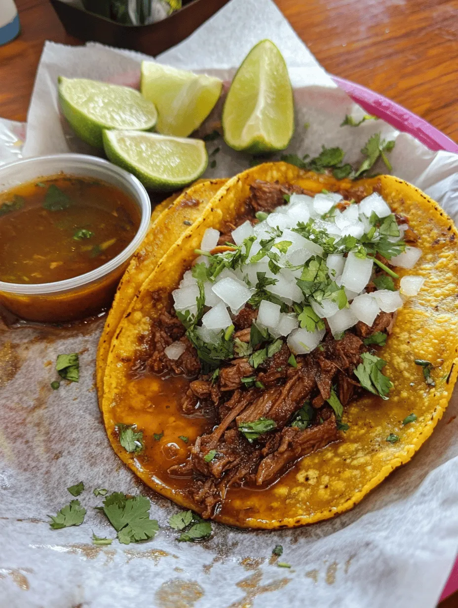 Birria tacos have become a celebrated staple in Mexican cuisine, encompassing a rich history and a robust flavor profile that speaks to the heart of traditional cooking. Originating from the beautiful state of Jalisco, these tacos have evolved from a humble stew into a sensational dish that tantalizes taste buds around the world. The combination of tender, marinated meat enveloped in warm tortillas, dipped in a savory broth, creates an unforgettable culinary experience that has captured the hearts of many.