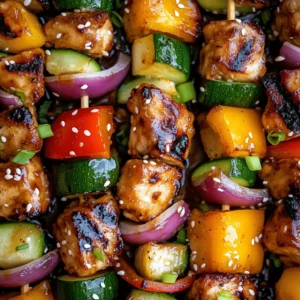 The success of any recipe starts with its ingredients. For the Honey Garlic Asian Chicken Kabobs, each component plays a crucial role in building flavor and texture. Let's delve into the key ingredients that make this dish shine.
