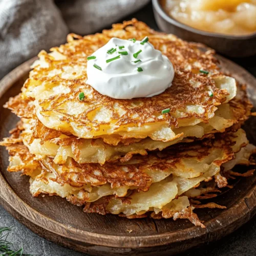 German potato pancakes, known as Reibekuchen or Kartoffelpuffer, are a beloved dish with deep roots in German culinary tradition. These pancakes are not only a staple in German households but also a popular street food, often enjoyed at festive markets during the winter months. Their cultural significance goes beyond mere sustenance; they represent comfort and warmth, evoking memories of family gatherings and traditional celebrations.