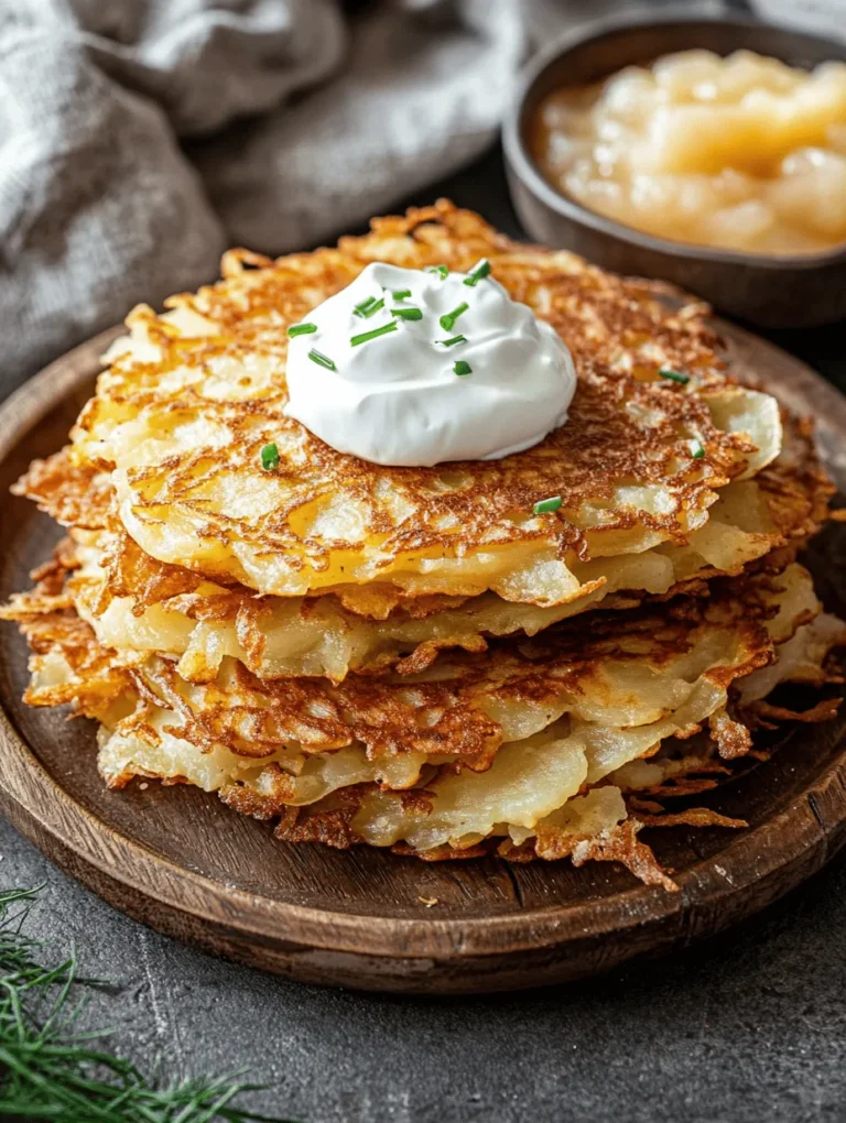 German potato pancakes, known as Reibekuchen or Kartoffelpuffer, are a beloved dish with deep roots in German culinary tradition. These pancakes are not only a staple in German households but also a popular street food, often enjoyed at festive markets during the winter months. Their cultural significance goes beyond mere sustenance; they represent comfort and warmth, evoking memories of family gatherings and traditional celebrations.