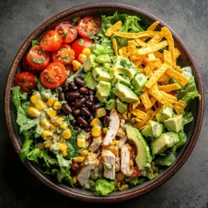 A successful salad is often the result of carefully selected ingredients. The Tex-Mex Chopped Chicken Salad is no exception, as it showcases a blend of fresh vegetables, quality protein, and aromatic herbs and spices that together create a symphony of flavors. Let’s explore the key components that make this salad truly special.