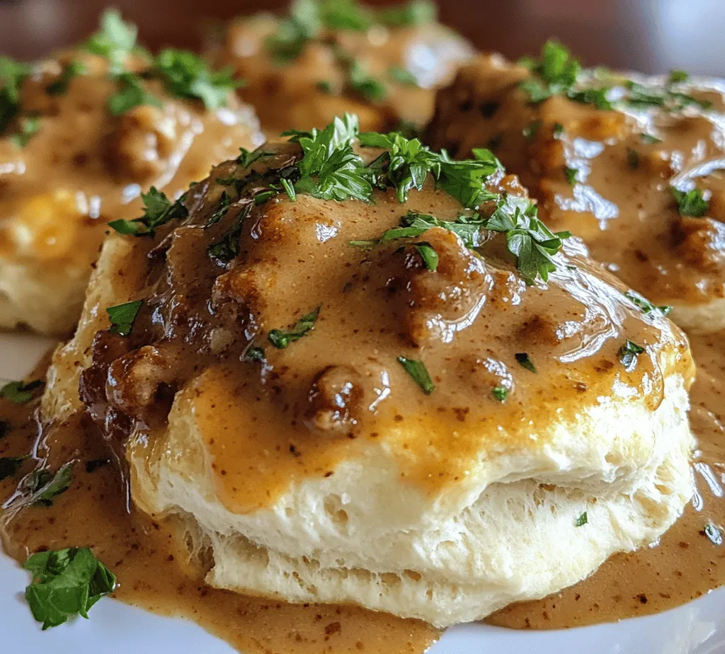 Explore the rich, comforting flavors of Southern cuisine with this delightful recipe for Spicy Southern Comfort: Biscuits and Chorizo Gravy. This dish beautifully marries the flaky, buttery goodness of traditional Southern biscuits with the bold, spicy kick of chorizo gravy, creating a meal that is both satisfying and bursting with flavor. Whether you are looking for a hearty brunch option to impress your guests or a cozy dinner that warms the soul, this recipe is sure to become a favorite.