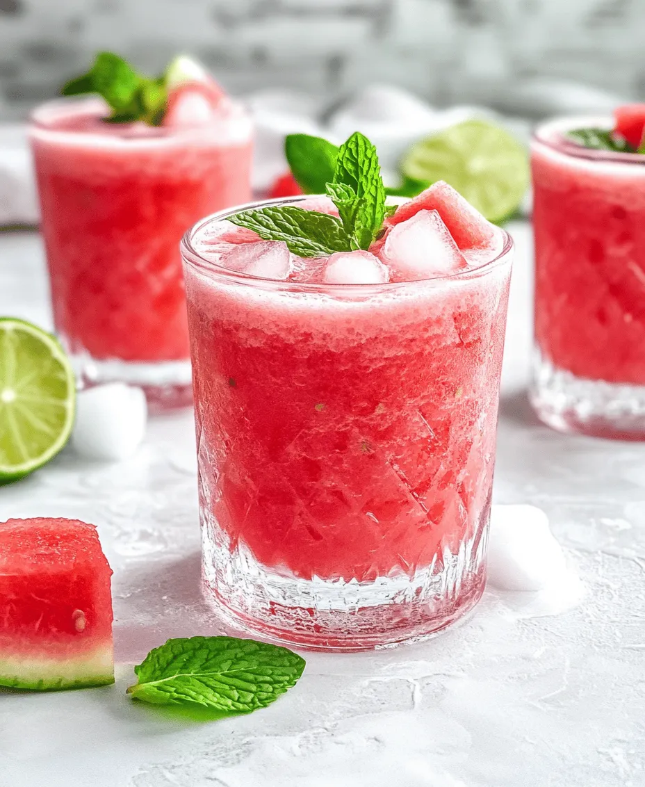 Smoothies have surged in popularity over the past few years as a go-to option for health enthusiasts and busy individuals alike. They offer an incredibly simple way to pack essential nutrients into a single glass, making it easy to nourish your body while enjoying a delicious treat. Among the myriad of smoothie recipes available, the refreshing watermelon smoothie with coconut water stands out as a vibrant and invigorating option that perfectly encapsulates the essence of summer.