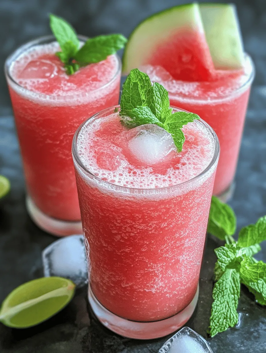 Smoothies have surged in popularity over the past few years as a go-to option for health enthusiasts and busy individuals alike. They offer an incredibly simple way to pack essential nutrients into a single glass, making it easy to nourish your body while enjoying a delicious treat. Among the myriad of smoothie recipes available, the refreshing watermelon smoothie with coconut water stands out as a vibrant and invigorating option that perfectly encapsulates the essence of summer.