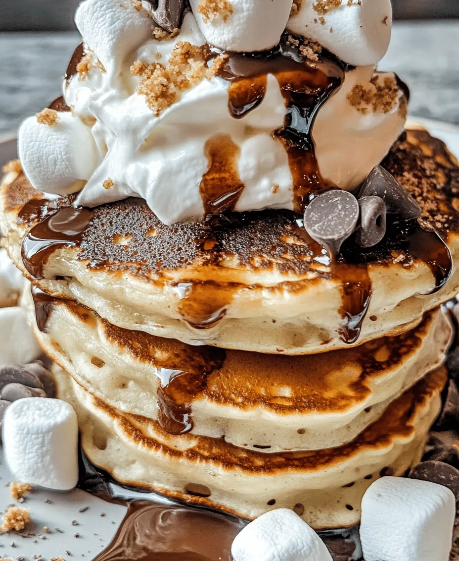Imagine stepping into a sun-drenched morning, the air filled with the sweet aroma of chocolate and marshmallows, reminiscent of summer nights spent around a crackling campfire. Our Irresistible S’mores Pancakes Delight recipe captures this blissful experience, merging the classic campfire treat with the fluffy, comforting appeal of pancakes. This delightful breakfast treat is not just a meal; it's a celebration of flavors that can transport you to your fondest camping memories, no matter the season.