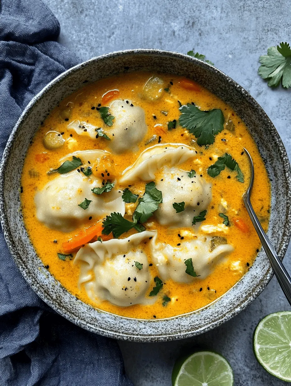 If you’re looking for a dish that brings warmth and joy, look no further than Heavenly Curry Dumpling Soup. This exquisite recipe harmoniously combines the heartiness of dumplings with the warming embrace of a fragrant curry-infused broth. The appeal of this dish lies not just in its taste, but also in its comforting nature – perfect for cozy evenings or gatherings with loved ones. The delicate balance of flavors and textures creates an experience that is both satisfying and nourishing.