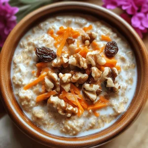 Welcome to a world where the comforting flavors of carrot cake meet the wholesome goodness of oatmeal. The Carrot Cake Oatmeal Delight is a breakfast dish that tantalizes taste buds while nourishing the body. In a time where health-conscious choices are essential, this recipe emerges as a delightful solution to satisfy your morning cravings without compromising on taste.